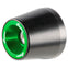 ALUMINIUM / METAL HANDLEBAR BALANCERS (PAIR) - GREEN