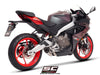 RS 457 (2024 - 2026) 2-1 Stainless steel full exhaust system, with S1 stainless steel exhaust
