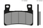 BR3112 - Brake pads - Organic