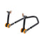 Modular Iron Rear Stand With Sliding Blocks And 4 Wheels