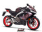 RS 457 (2024 - 2026) 2-1 Stainless steel full exhaust system, with S1 stainless steel exhaust