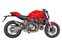 DUCATI MONSTER 821 (2014 - 2017) - CR-T Muffler, Carbon fiber