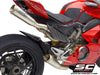 DUCATI PANIGALE V4 - V4 S Full Exhaust System 4-2, Titanium, with Titanium S1-GP Mufflers