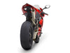 DUCATI PANIGALE V4 - V4 S Full Exhaust System 4-2, Titanium, with Titanium S1-GP Mufflers