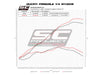 DUCATI PANIGALE V4 - V4 S Full Exhaust System 4-2, Titanium, with Titanium S1-GP Mufflers