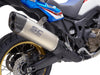 HONDA CRF1000L AFRICA TWIN (2016 - 2019) / ADVENTURE - Adventure Muffler, Titanium, with Carbon fiber end cap