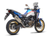 HONDA CRF1000L AFRICA TWIN (2016 - 2019) / ADVENTURE - Full Exhaust System 2-1, with Adventure Muffler, Titanium