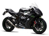 KAWASAKI NINJA ZX-10R (2016 - 2020) - CR-T Muffler, Titanium, with Titanium end cap, with de-cat link pipe