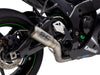 KAWASAKI NINJA ZX-10R (2016 - 2020) - CR-T Muffler, Titanium, with Titanium end cap, with de-cat link pipe