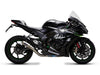 KAWASAKI NINJA ZX-10R (2016 - 2020) - CR-T Muffler, Titanium, with Titanium end cap, with de-cat link pipe