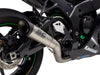 KAWASAKI NINJA ZX-10R (2016 - 2020) - S1 Muffler, Titanium, with Carbon fiber end cap, with de-cat link pipe