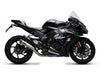 KAWASAKI NINJA ZX-10R (2016 - 2020) - S1 Muffler, Titanium, with Carbon fiber end cap, with de-cat link pipe