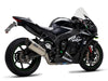 KAWASAKI NINJA ZX-10R (2016 - 2020) - SC1-R Muffler, Titanium, with Carbon fiber end cap, with de-cat link pipe