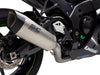 KAWASAKI NINJA ZX-10R (2016 - 2020) - SC1-R Muffler, Titanium, with Carbon fiber end cap, with de-cat link pipe