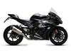KAWASAKI NINJA ZX-10R (2016 - 2020) - SC1-R Muffler, Titanium, with Carbon fiber end cap, with de-cat link pipe