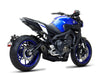 YAMAHA MT-09 (2017 - 2020) - Full Exhaust System 3-1, Stainless Steel, with S1 Muffler, matt black painted