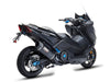 YAMAHA TMAX 530 (2017 - 2019) / SX / DX / SX Sport Edition - Full System , stainless Steel, matt black, with SC1-R Muffler, Carbon