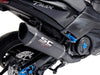 YAMAHA TMAX 530 (2017 - 2019) / SX / DX / SX Sport Edition - Full System , stainless Steel, matt black, with SC1-R Muffler, Carbon