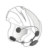 Bluetooth Headset CONNECT - 2 riders, 300mt, GPS, FM, Music