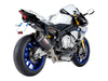 YAMAHA YZF R1 (2015 - 2016) - R1M YAMAHA YZF R1 (2017 - 2019) - R1M YAMAHA YZF R1 (2020) - R1M SC1-R Muffler, with de-cat link