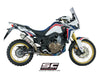 HONDA-CRF1000L AFRICA TWIN (2016 - 2019) - ADVENTURE-Full Exhaust System 2-1, with GP Muffler, Titanium