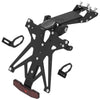 Adjustable License Plate Holder Kit - Kawasaki ZX4RR