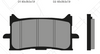 BR3176 - Brake pads - Organic