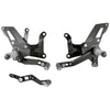 Adjustable Rear Sets With Fixed Foot Pegs - TRACK USE - Kawasaki ZX4RR (2024-), ZX25R (2023-2024)