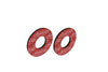 PAIR OF GRIP PADS - RED