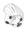 Bluetooth Headset AVANT - 8 Riders, 1.7Km, GPS, FM, Music